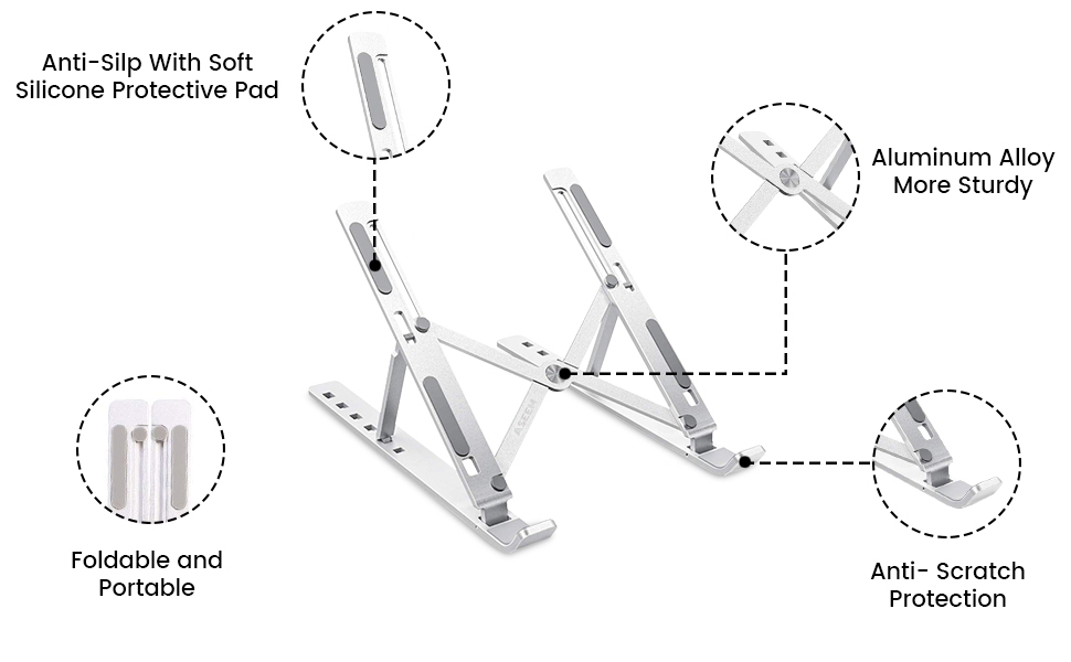 Aseem-Laptop-Stand-Adjustable-Aluminum-Laptop-Computer-Stand-Tablet-StandErgonomic-Foldable-Portable-rlm